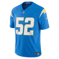 Los Angeles Chargers Khalil Mack Nike Powder Blue Vapor F.U.S.E. Limited Jersey