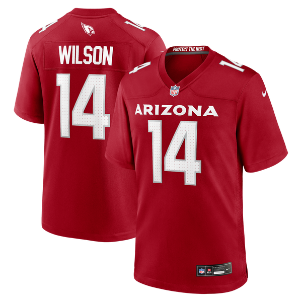 Arizona Cardinals Michael Wilson Nike Cardinal Team Game Jersey