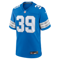 Detroit Lions Jake Bates Nike Blue Team Game Jersey