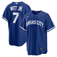 Kansas City Royals Bobby Witt Jr. Nike Royal Alternate Replica Jersey