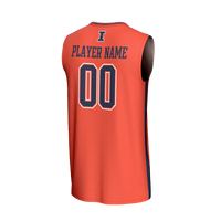 Illinois Fighting Illini GameDay Greats NIL Pick-A-Player Lightweight Basketball Fashion Jersey - Orange