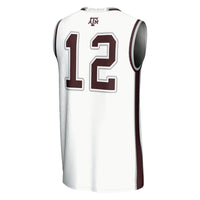 #12 Texas A&M Aggies GameDay Greats Basketball Lightweight Fashion Jersey - White