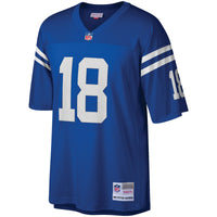 Indianapolis Colts Peyton Manning Mitchell & Ness Royal Big & Tall 1998 Retired Player Replica Jersey