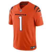 Cincinnati Bengals Ja'Marr Chase Nike Orange Alternate Vapor F.U.S.E. Stitched Limited Jersey