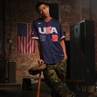 USA Baseball Nike x Undefeated Navy 2026 World Baseball Classic Stadium Jersey