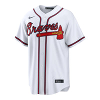 Atlanta Braves Mauricio Dubón Nike White Home Replica Jersey