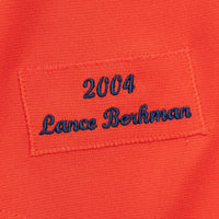 Houston Astros Lance Berkman Mitchell & Ness White 2004 Cooperstown Collection Authentic Throwback Jersey