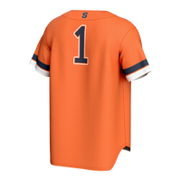 Syracuse Orange GameDay Greats Lightweight Collegiate Baseball Fashion Jersey - Orange