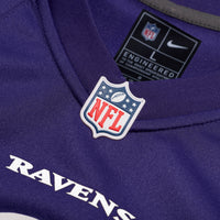 Baltimore Ravens Cornelius Johnson Nike Purple Team Game Jersey
