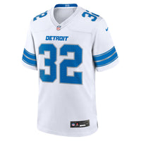 Detroit Lions Brian Branch Nike White White Game Jersey
