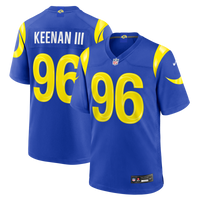 Los Angeles Rams Tim Keenan III Nike Royal Team Game Jersey