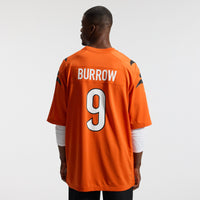Cincinnati Bengals Joe Burrow Nike Orange Alternate Game Jersey
