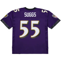 Baltimore Ravens Terrell Suggs Mitchell & Ness Purple 2003 Legacy Replica Jersey