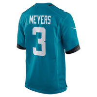 Jacksonville Jaguars Jakobi Meyers Nike Teal Team Game Jersey