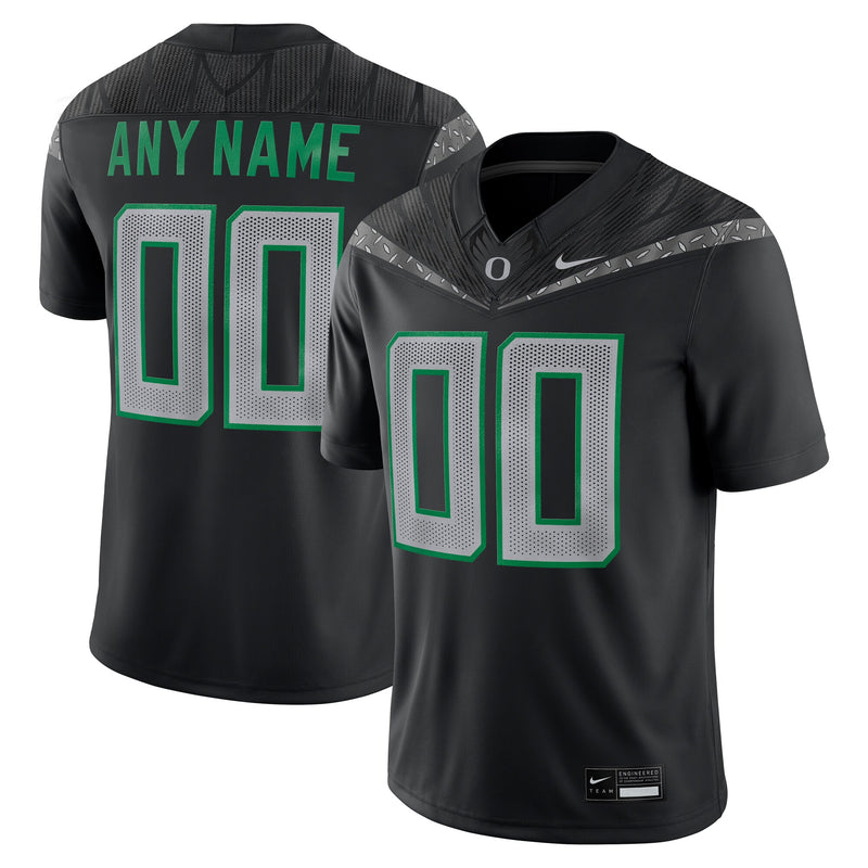 Oregon Ducks Nike Custom Game Jersey - Black