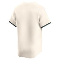 Nike Natural Michigan State Spartans Baseball Limited Jersey