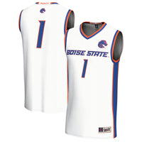Boise State Broncos GameDay Greats Collegiate Basketball Fashion Jersey - White
