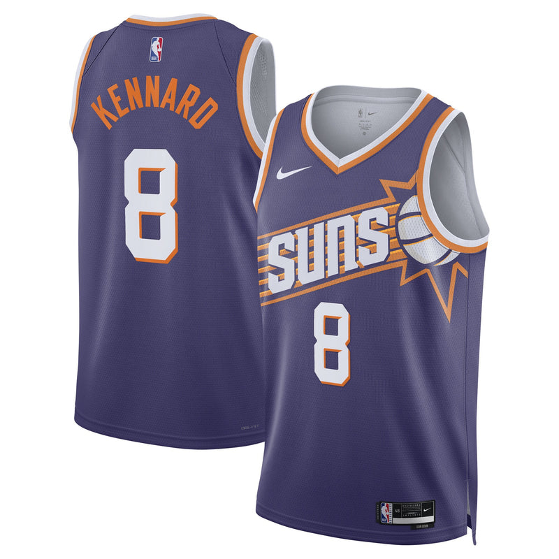 Phoenix Suns Nike Icon Edition Swingman Jersey - Purple - Luke Kennard -