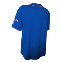 Texas Rangers Stitches Royal Team Color Full-Button Fashion Jersey