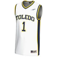 #1 Toledo Rockets GameDay Greats Lightweight Basketball Jersey - White