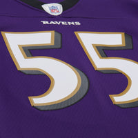 Baltimore Ravens Terrell Suggs Mitchell & Ness Purple 2003 Legacy Replica Jersey