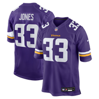 Minnesota Vikings Aaron Jones Nike Purple Game Player Jersey
