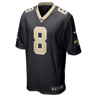 New Orleans Saints Archie Manning Nike Black Retired Player Game Jersey
