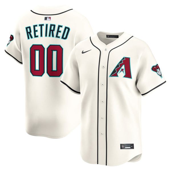 Arizona Diamondbacks Nike Cream Home Limited Pick-A-Player Retired Roster Jersey