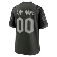 New York Jets Nike Green 2025 Rivalries Collection Custom Game Jersey