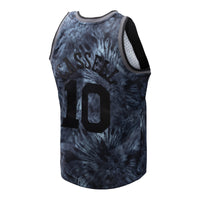 Houston Rockets Mitchell & Ness Sam Cassell 1993 Tie Dye Swingman Jersey - Purple/Black