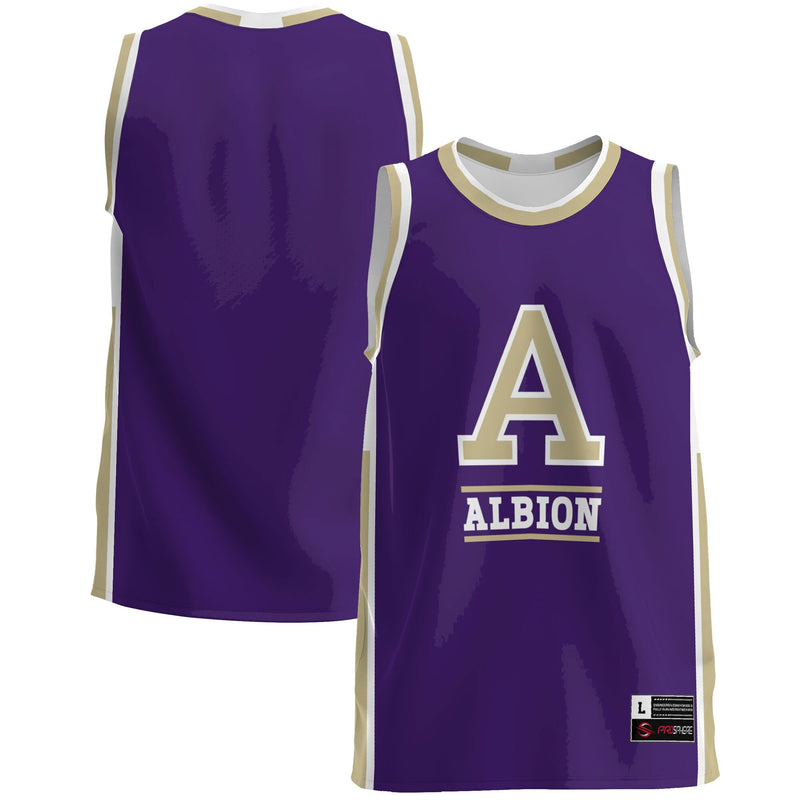 Albion Britons GameDay Greats Lightweight Basketball Jersey - Purple
