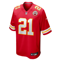 Kansas City Chiefs Jaden Hicks Nike Red Game Jersey