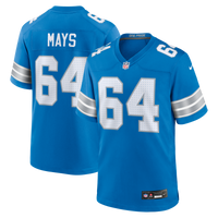 Detroit Lions Cade Mays Nike Blue Team Game Jersey