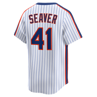 New York Mets Tom Seaver Nike White Cooperstown Collection Limited Jersey