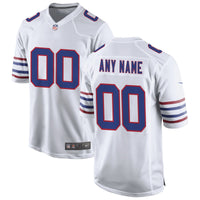 Buffalo Bills Nike White Alternate Custom Game Jersey