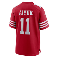 San Francisco 49ers Brandon Aiyuk Nike Scarlet Team Player Game Jersey