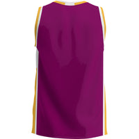 GameDay Greats Maroon Brooklyn College Bulldogs Lightweight Basketball Jersey