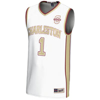 Charleston Cougars GameDay Greats #1 Basketball Jersey - White