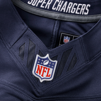 Los Angeles Chargers Justin Herbert Nike Navy Alternate Super Chargers Vapor F.U.S.E. Stitched Limited Jersey