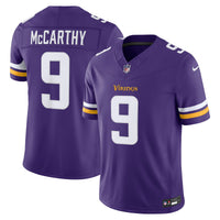 Minnesota Vikings J.J. McCarthy Nike Purple Team Vapor F.U.S.E. Stitched Limited Jersey