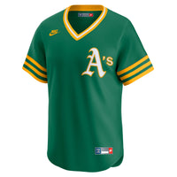 Oakland Athletics Reggie Jackson Nike Kelly Green Cooperstown Collection Limited Jersey