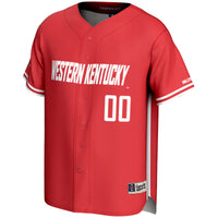 Western Kentucky Hilltoppers GameDay Greats NIL Pick-A-Player Lightweight Baseball Jersey - Red