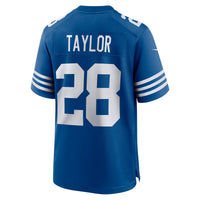 Indianapolis Colts Jonathan Taylor Nike Royal Game Player Jersey