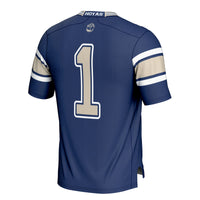 #1 Georgetown Hoyas GameDay Greats Football Jersey - Navy