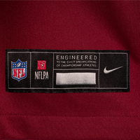 Washington Commanders Car'lin Vigers Nike Burgundy Team Game Jersey
