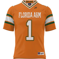 GameDay Greats #1 Orange Florida A&M Rattlers Football Jersey