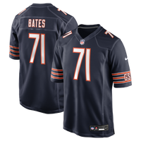 Chicago Bears Ryan Bates Nike Navy Game Jersey