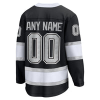 Los Angeles Kings Fanatics Black Home Breakaway Custom Jersey
