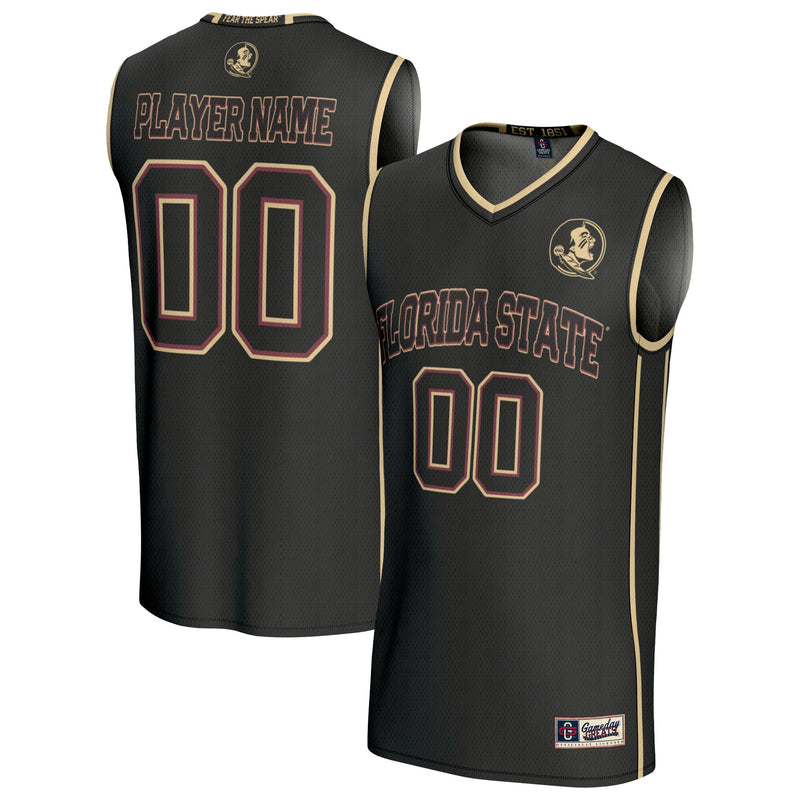 Florida State Seminoles GameDay Greats Lightweight Collegiate Basketball NIL Pick-A-Player Fashion Jersey - Black