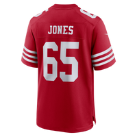 San Francisco 49ers Robert Jones Nike Scarlet Team Game Jersey